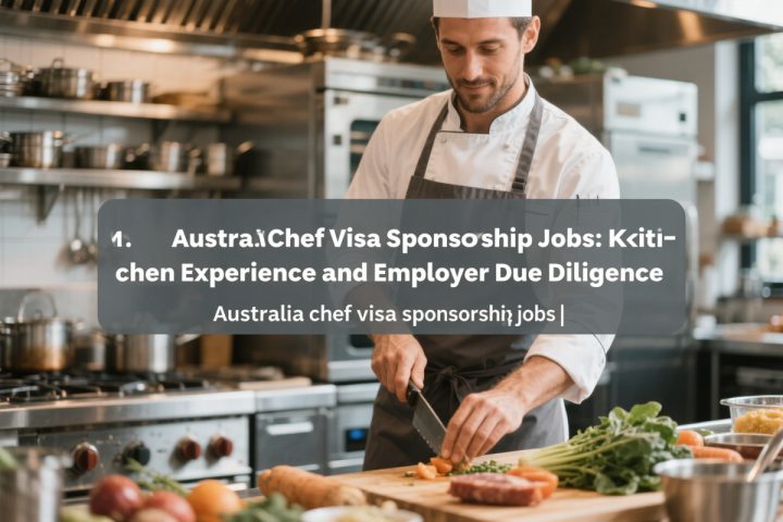 Australia Chef Visa Sponsorship Jobs: Kitchen Experience and Employer Due Diligence