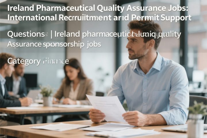 Ireland Pharmaceutical Quality Assurance Jobs: International Recruitment and Permit Support Questions