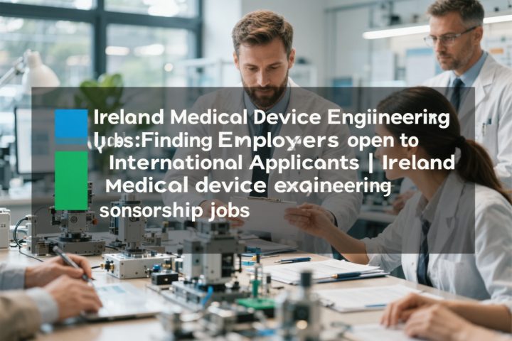 Ireland Medical Device Engineering Jobs: Finding Employers Open to International Applicants