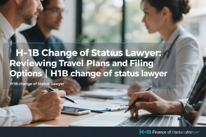 H-1B Change of Status Lawyer: Reviewing Travel Plans and Filing Options