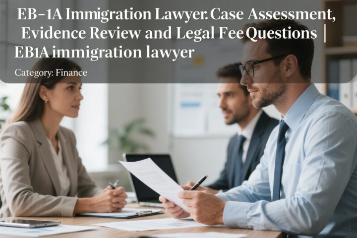 EB-1A Immigration Lawyer: Case Assessment, Evidence Review and Legal Fee Questions