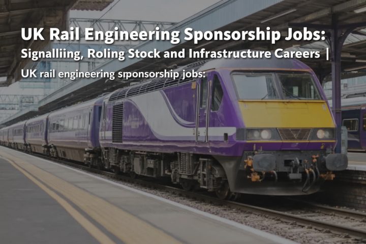UK Rail Engineering Sponsorship Jobs: Signalling, Rolling Stock and Infrastructure Careers
