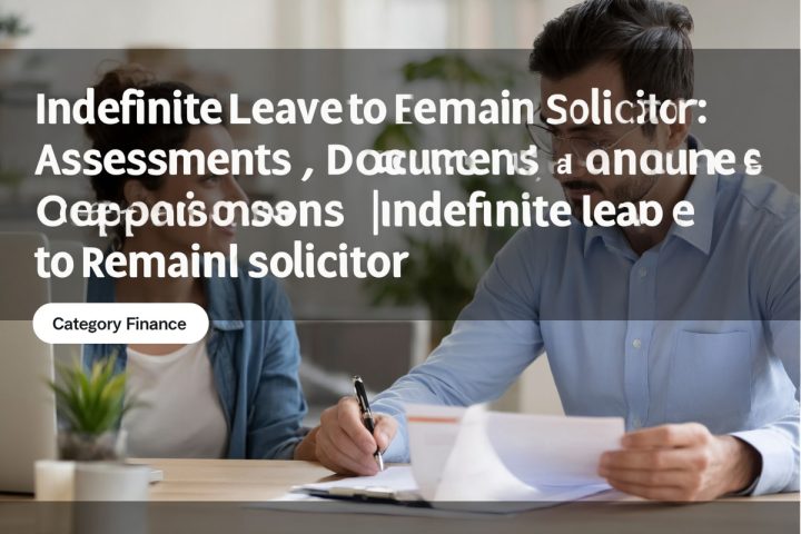 Indefinite Leave to Remain Solicitor: Assessments, Documents and Fee Comparisons