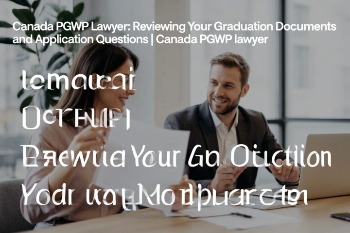 Canada PGWP Lawyer: Reviewing Your Graduation Documents and Application Questions