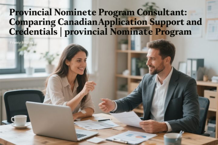 Provincial Nominee Program Consultant: Comparing Canadian Application Support and Credentials