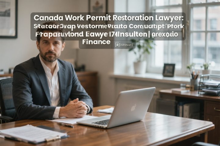 Canada Work Permit Restoration Lawyer: Status Review and Consultation Preparation