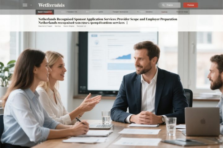 Netherlands Recognised Sponsor Application Services: Provider Scope and Employer Preparation