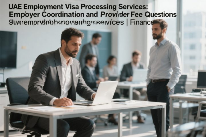 UAE Employment Visa Processing Services: Employer Coordination and Provider Fee Questions