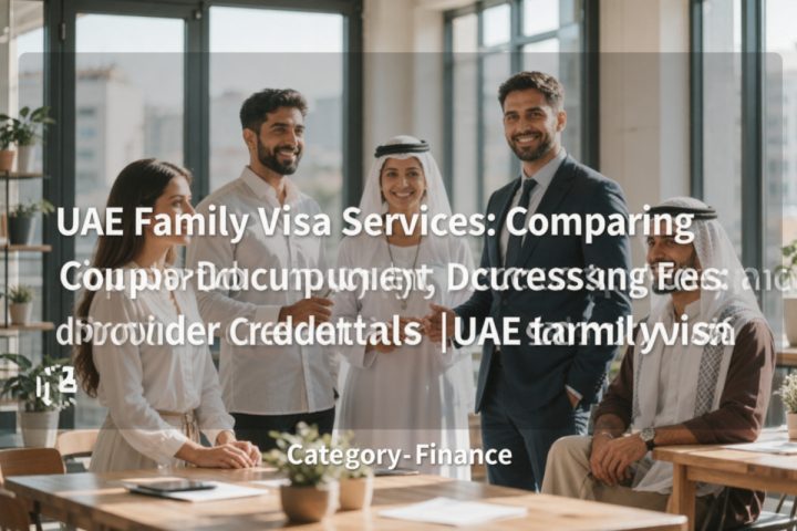 UAE Family Visa Services: Comparing Document Support, Processing Fees and Provider Credentials