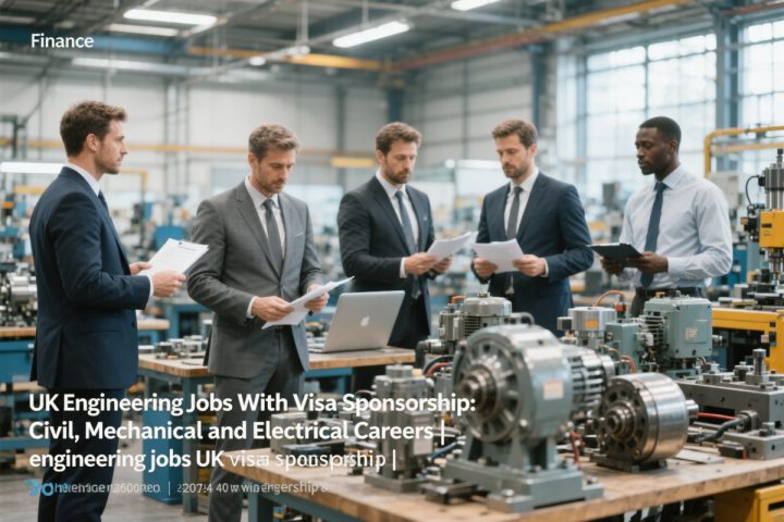 UK Engineering Jobs With Visa Sponsorship: Civil, Mechanical and Electrical Careers