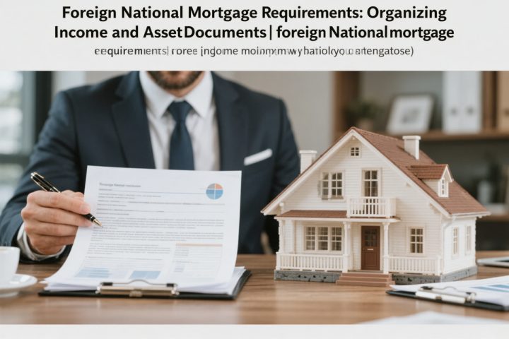 Foreign National Mortgage Requirements: Organizing Income and Asset Documents