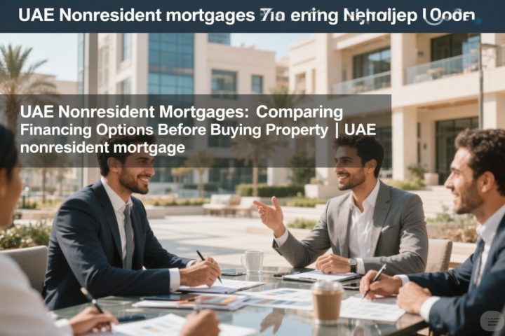 UAE Nonresident Mortgages: Comparing Financing Options Before Buying Property
