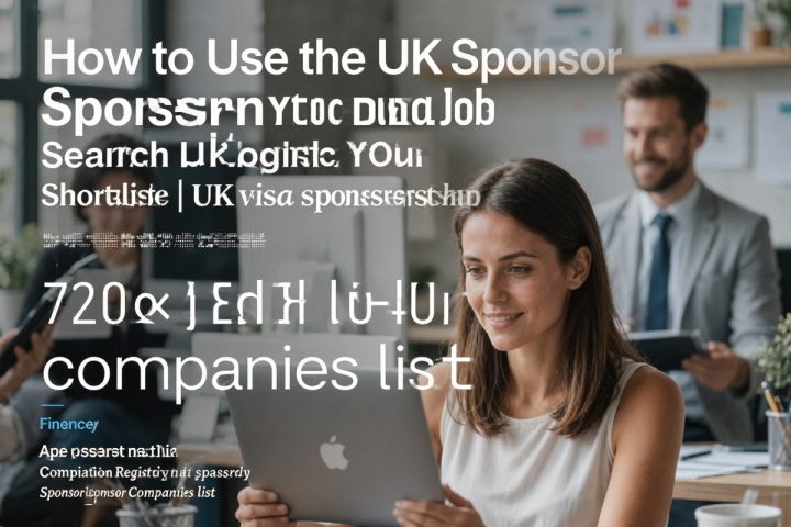How to Use the UK Sponsor Register to Build Your Job Search Shortlist