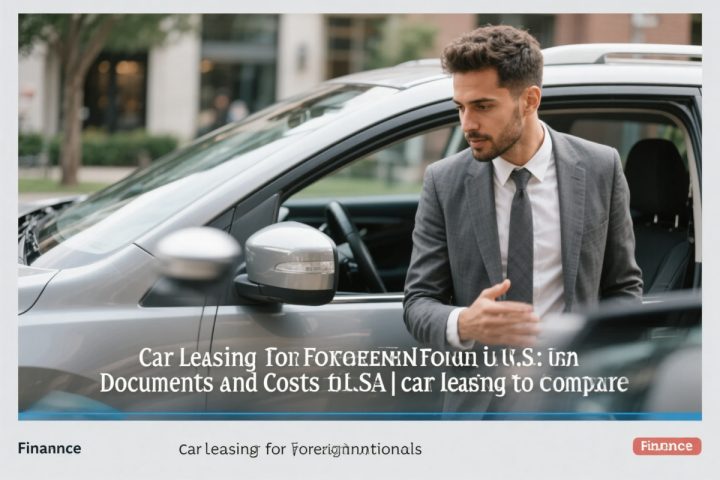 Car Leasing for Foreign Nationals in the U.S.: Documents and Costs to Compare